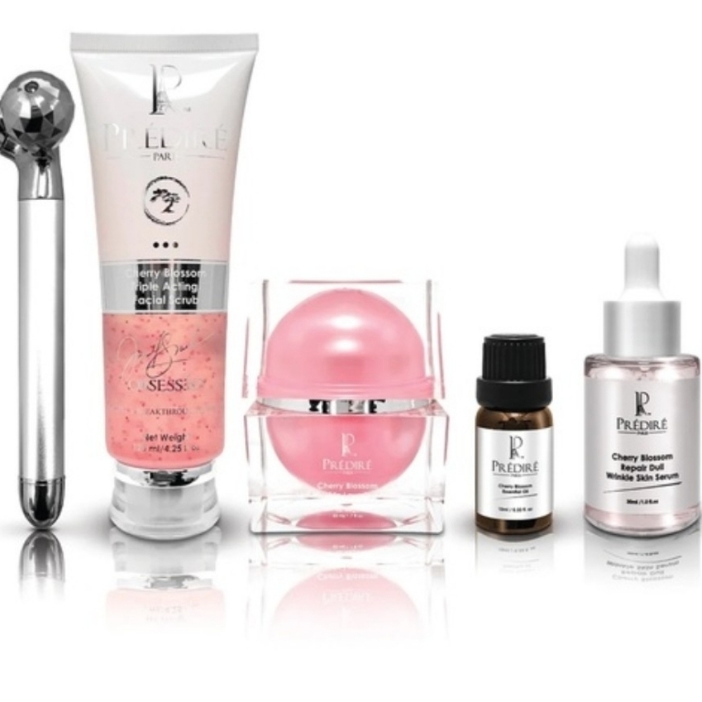 Cherry Blossom Anti Wrinkle Skin Care Collection. New never opened. MSRP $2000 - Picture 2 of 5